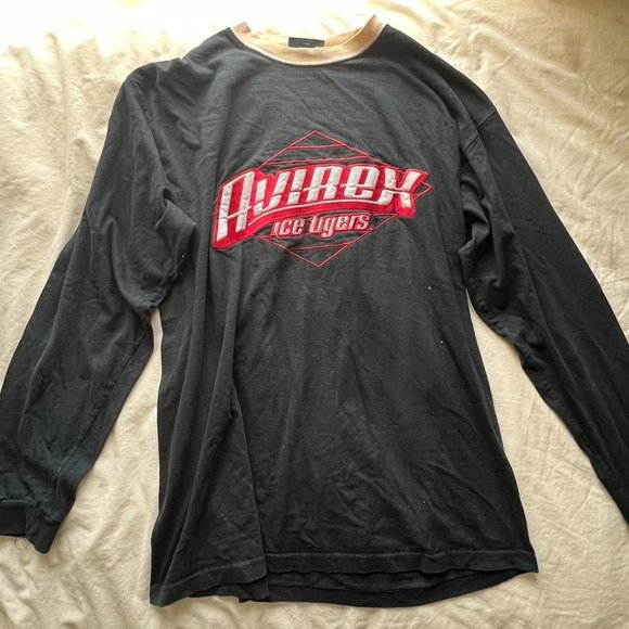 VINTAGE aurex ice tigers long sleeve - Picture 1 of 3